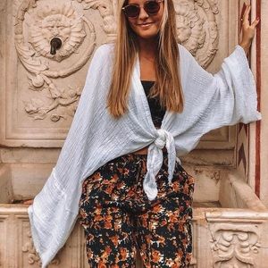 Free People wide sleeve cardigan